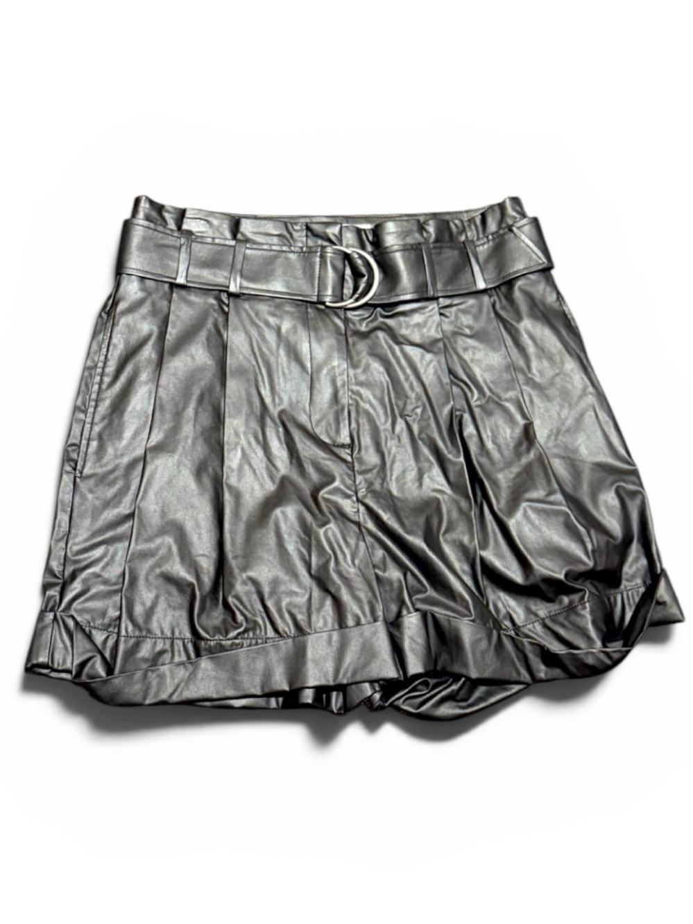 Elizabeth and James vegan leather shorts
